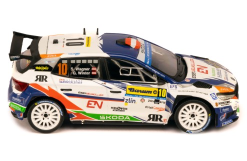 ŠKODA FABIA RS Rally2 #10 S.Wagner -  G.Winter Barum Rally 2023
