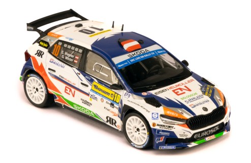 ŠKODA FABIA RS Rally2 #10 S.Wagner -  G.Winter Barum Rally 2023