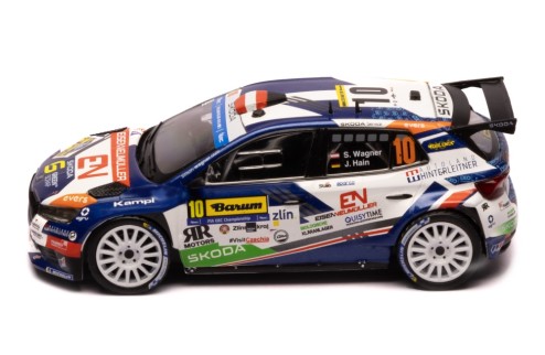 ŠKODA FABIA RS Rally2 #10 S.Wagner Barum Rally 2024 2nd place 