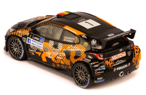 TOYOTA GR YARIS Rally2 #1 M.Potty - R.Herman Ypres Rally 2024
