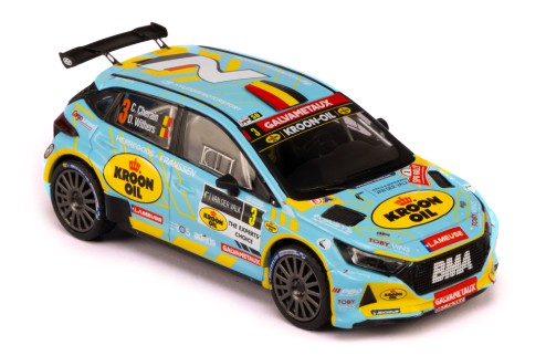 HYUNDAI i20 Rally2 #3 C.Cherain - D.Withers Spa Rally 2024 – Belgian Rally Champion 2024