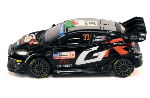 TOYOTA GR YARIS Rally1 Hybrid #33 E.Evans - S.Martin Winner Rally Japan 2024 