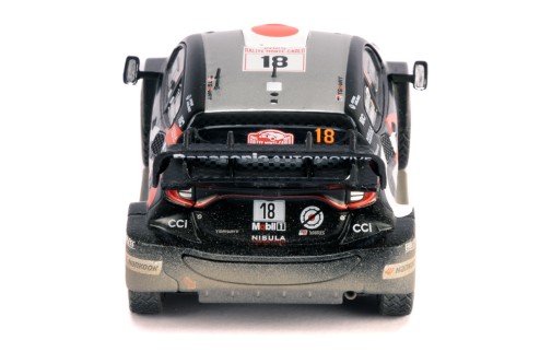 TOYOTA GR YARIS Rally1 #18 T.Katsuka - A.Johnston Rallye Monte-Carlo 2025 (with dirty effect)