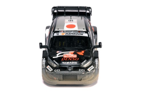 TOYOTA GR YARIS Rally1 #18 T.Katsuka - A.Johnston Rallye Monte-Carlo 2025 (with dirty effect)