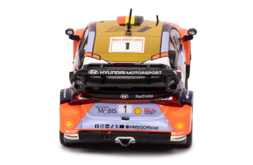 HYUNDAI i20 N Rally1 #1 T.Neuville / M.Wydaeghe Rallye Monte-Carlo 2025