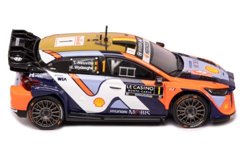 HYUNDAI i20 N Rally1 #1 T.Neuville / M.Wydaeghe Rallye Monte-Carlo 2025