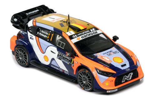 HYUNDAI i20 N Rally1 #1 T.Neuville / M.Wydaeghe Rallye Monte-Carlo 2025