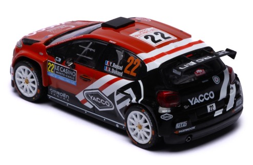 CITROËN C3 Rally2 #22 Y.Rossel - A.Dunand Winner Rallye WRC2 Monte-Carlo 2025