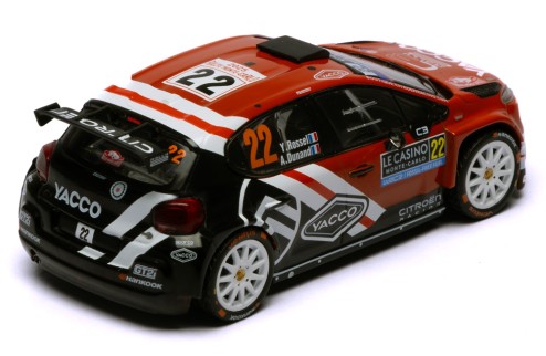 CITROËN C3 Rally2 #22 Y.Rossel - A.Dunand Winner Rallye WRC2 Monte-Carlo 2025