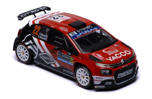 CITROËN C3 Rally2 #22 Y.Rossel - A.Dunand Winner Rallye WRC2 Monte-Carlo 2025