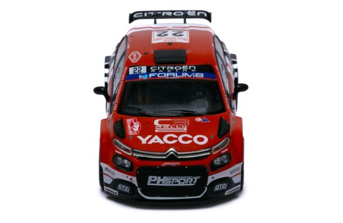 CITROËN C3 Rally2 #22 Y.Rossel - A.Dunand Winner Rallye WRC2 Monte-Carlo 2025