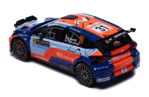 HYUNDAI i20 N Rally2 #31 E.Camilli - T. De la Haye Rallye Monte-Carlo 2025 (with night lights)