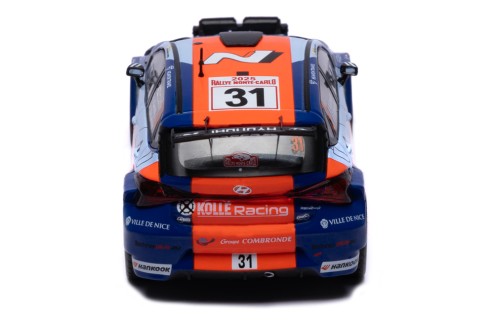 HYUNDAI i20 N Rally2 #31 E.Camilli - T. De la Haye Rallye Monte-Carlo 2025 (with night lights)