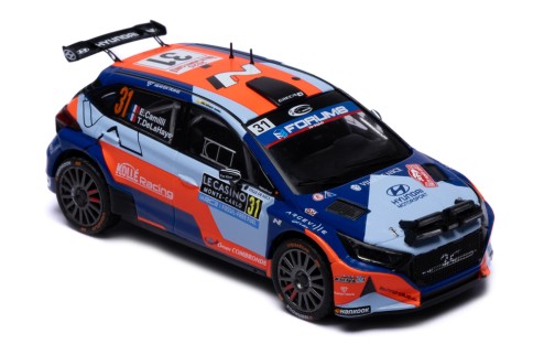 HYUNDAI i20 N Rally2 #31 E.Camilli - T. De la Haye Rallye Monte-Carlo 2025 (with night lights)
