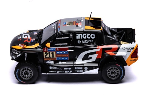 TOYOTA GR DKR Hilux EVO #211 H.Lategan / B.Cummings  2nd Rally Dakar 2025