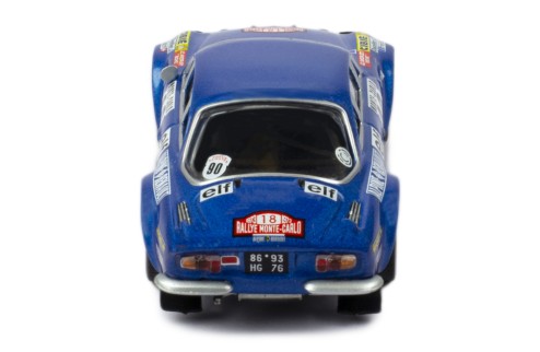 ALPINE RENAULT 1800S #18  J-C.Andruet - M.Petit Winner Rallye Monte-Carlo 1973 with Figurines
