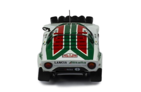 LANCIA STRATOS HF #1 S.Munari-S.Maiga Winner Rallye Monte-Carlo 1977 with Figurines
