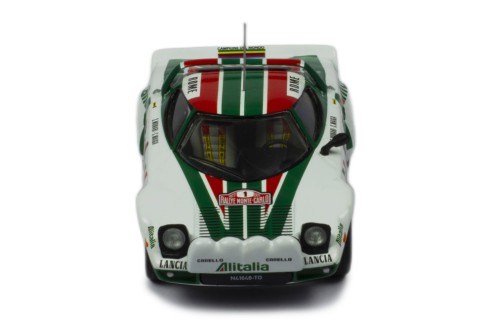LANCIA STRATOS HF #1 S.Munari-S.Maiga Winner Rallye Monte-Carlo 1977 with Figurines