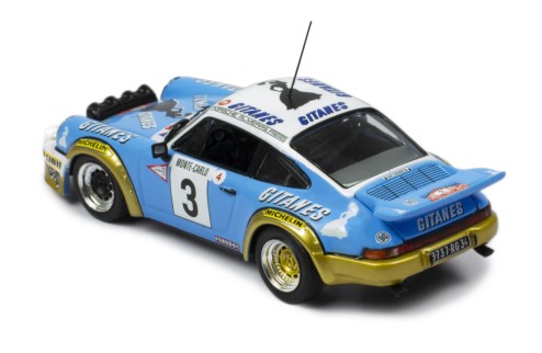PORSCHE 911 CARRERA RS #3 J.P.Nicolas - V.Laverne Winner Rallye Monte-Carlo 1978 with Figurines