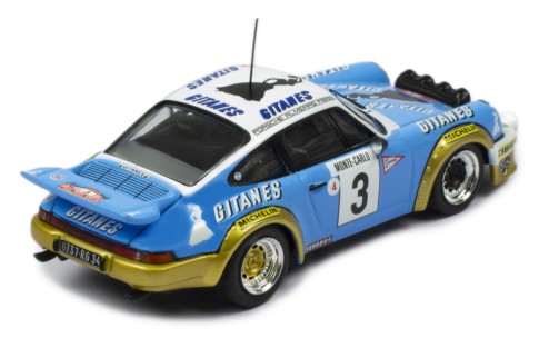 PORSCHE 911 CARRERA RS #3 J.P.Nicolas - V.Laverne Winner Rallye Monte-Carlo 1978 with Figurines