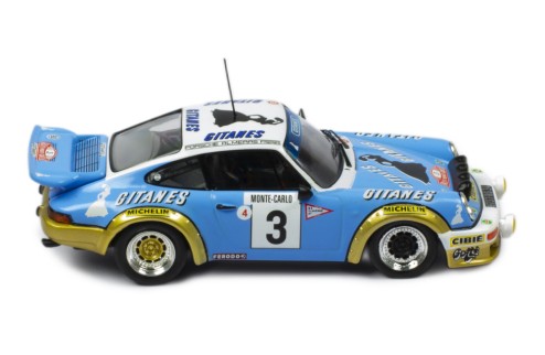 PORSCHE 911 CARRERA RS #3 J.P.Nicolas - V.Laverne Winner Rallye Monte-Carlo 1978 with Figurines