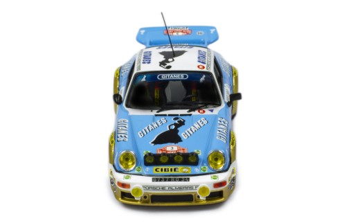PORSCHE 911 CARRERA RS #3 J.P.Nicolas - V.Laverne Winner Rallye Monte-Carlo 1978 with Figurines