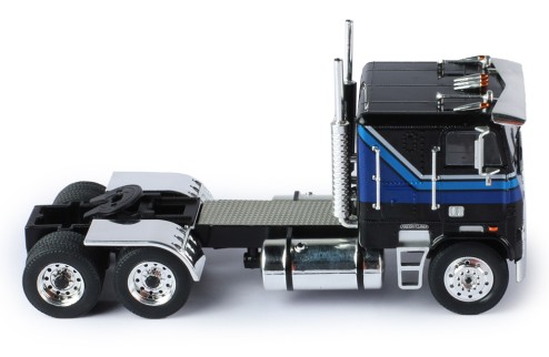 FREIGHTLINER FLA 1993 Black/Blue & white Lines