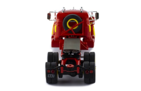 Mack B 61 1953 Red and Yellow