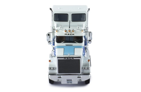 MACK SUPERLINER MAGNUM 1985 White and Blue