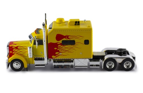 PETERBILT 379 Custom 2002 Yellow and Red
