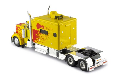 PETERBILT 379 Custom 2002 Yellow and Red