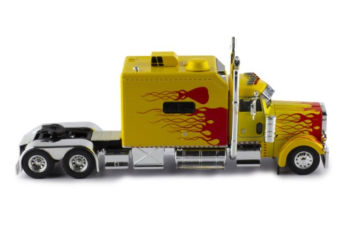 PETERBILT 379 Custom 2002 Yellow and Red