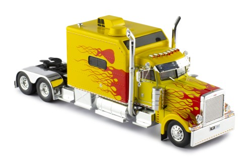 PETERBILT 379 Custom 2002 Yellow and Red