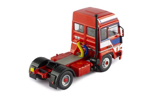 BERLIET TR 350 1978 Red with stripes 