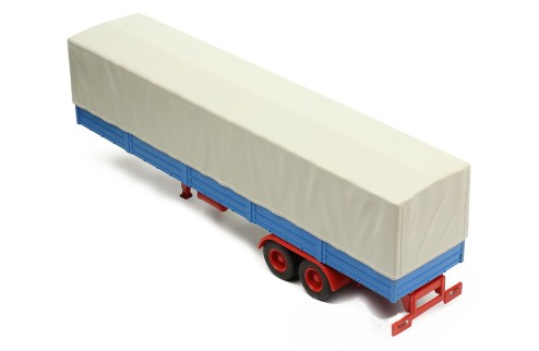 TRUCK Trailer with Canvas cover - Grey/Blue