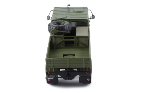 TATRA - 813 NVA 6x6 Truck Cassonato Double Cabine 3-Assi 1968 Military Green