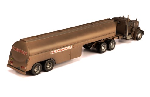 PETERBILT 281 1955 with tank trailer  “Rust effect ”