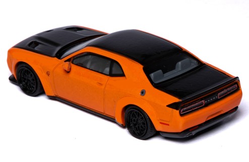DODGE Challenger SRT Hellcat - 2019 Go Mango Orange and Black