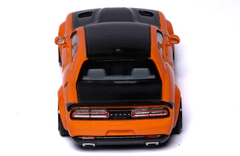 DODGE Challenger SRT Hellcat - 2019 Go Mango Orange and Black