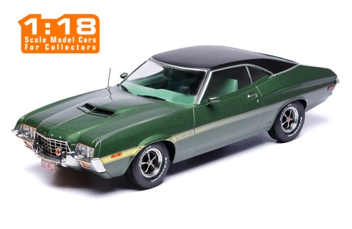 FORD GRAN TORINO Sport 2-Door 1972 Dark Green Metallic