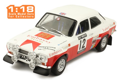FORD Escort MK1 RS 1600 #12 H. Mikkola - G. Palm RAC Rally 1971