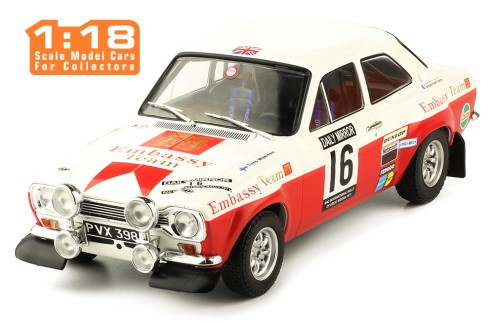 FORD Escort MK1 RS 1600 #16 T. Makinen - H. Liddon RAC Rally 1971