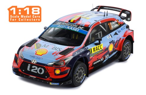 HYUNDAI i20 Coupe WRC #11 T. Neuville - N. Gilsoul  Winner Rally Catalunya 2019