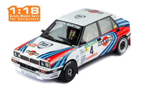 LANCIA Delta Integrale 16V, #4 D.Auriol-B.Occelli Rally Portugal 1990