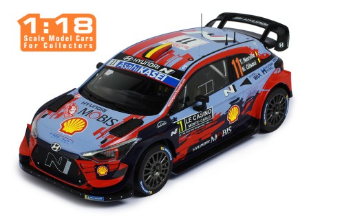 HYUNDAI i20 Coupe WRC #11 T. Neuville - N. Gilsoul  Winner Rallye Monte-Carlo 2020