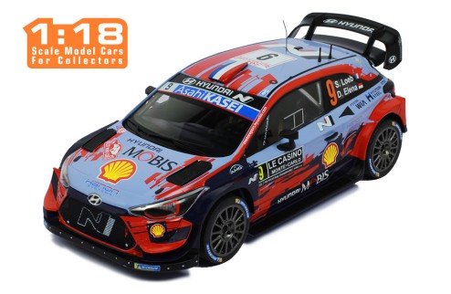 HYUNDAI i20 Coupe WRC #9 S. Loeb-D. Elena Rallye Monte-Carlo 2020