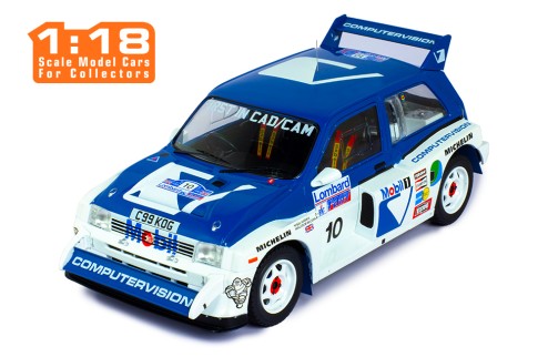 MG METRO 6R4 #10 M. Wilson -N. Harris RAC Rally1986