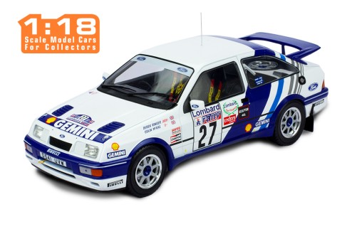 FORD SIERRA RS Cosworth #27 C.McRae-D.Ringer Lombard RAC Rally 1989