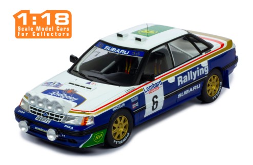 SUBARU LEGACY RS #6 M. Alen - I.Kivimäki  RAC Rally 1991