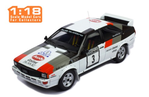 AUDI QUATTRO #3 H.Mikkola - A. Hertz - Winner Rally 1000 Lakes 1982